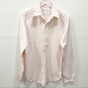 Nigel Hall Light Pink Long Sleeve Button Down Shirt